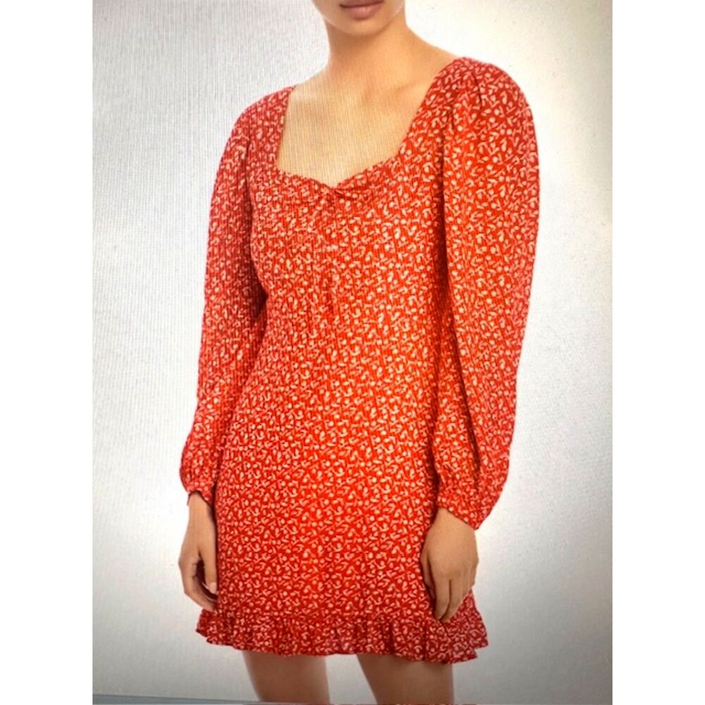 Faithfull The Brand-Calla Maddy Anthropologie Sweetheart Feminine Mini Dress 2